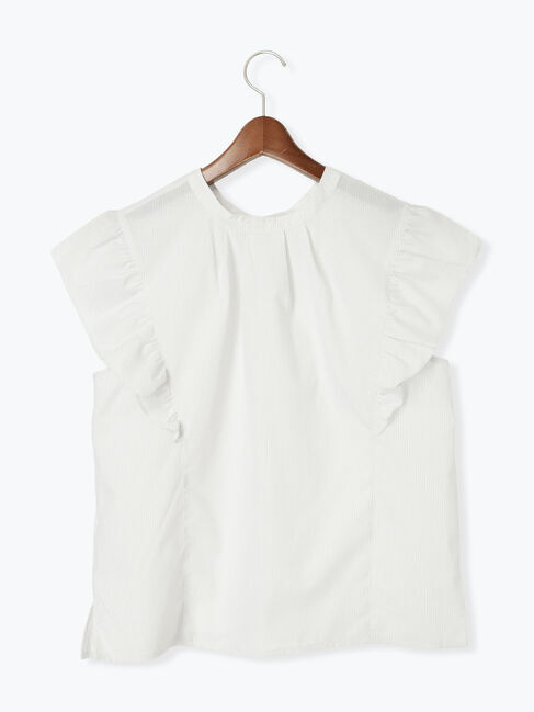 Te chichi TERRASSE「【イージーケア】無地/柄アソート前後2WAYブラウス」|シャツ・ブラウス|