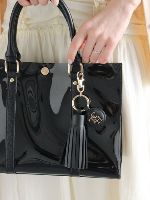 Te chichi「タッセルバックチャーム」|その他|ブラック