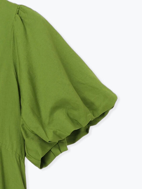 Te chichi「【松井愛莉着用】バルーンスリーブVネックワンピース」|ワンピース|