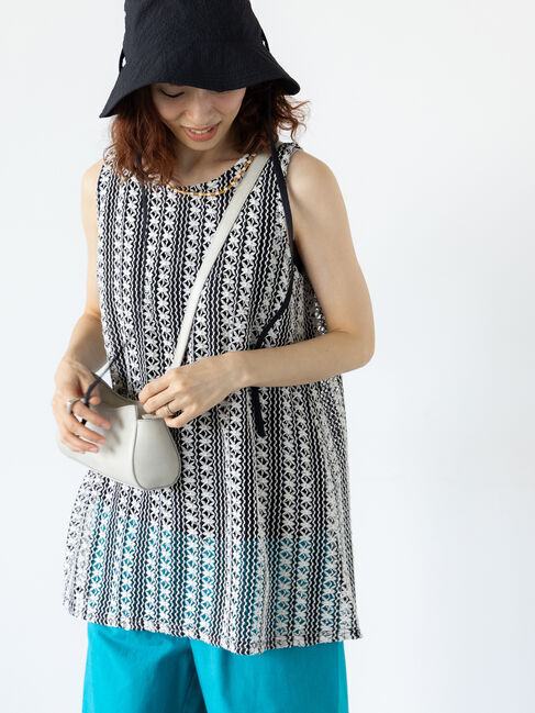 Lugnoncure「ラッセルレースノースリチュニック」|その他|オフホワイト