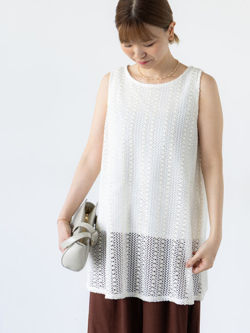 Lugnoncure「ラッセルレースノースリチュニック」|その他|キナリ