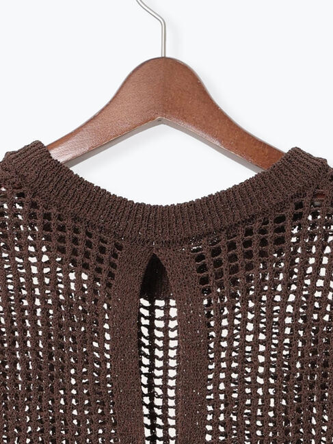 Te chichi「テープヤーンメッシュベスト」|ダウンベスト・ベスト|