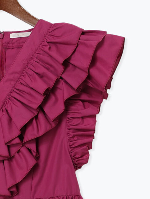 Te chichi「ギャザーフリルペプラムブラウス」|シャツ・ブラウス|