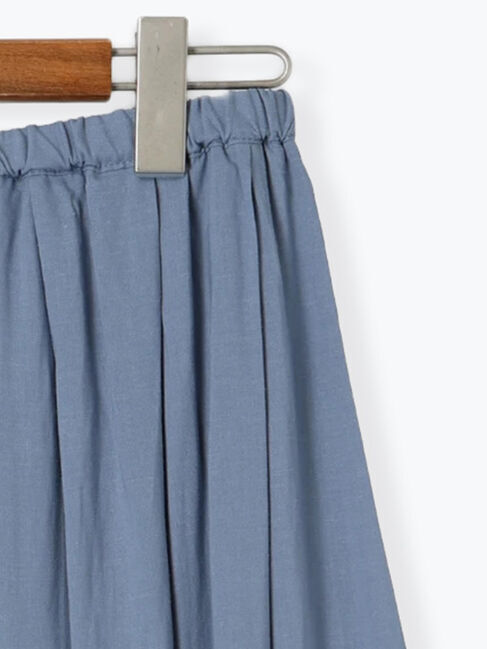 Lugnoncure「麻混ギャザースカート(セットアップ可)」|スカート|