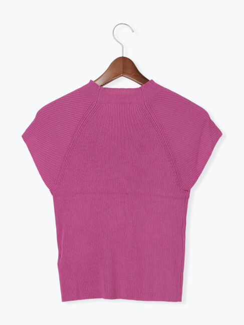 Te chichi「フレンチスリーブハイネックプルオーバー」|ニット・セーター|