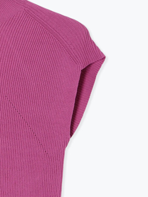 Te chichi「フレンチスリーブハイネックプルオーバー」|ニット・セーター|