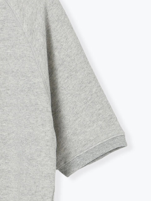 Lugnoncure「ソフトタッチミニ裏毛半袖プルオーバー《2025autumn catalog item》」|Tシャツ・カットソー|