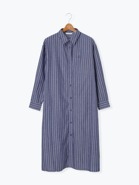 Lugnoncure「刺繍入りアソートシャツワンピース《2025autumn catalog item》」|ワンピース|