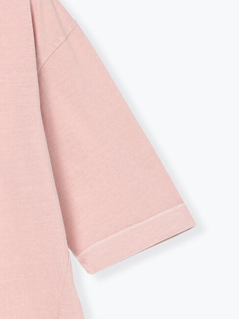 Lugnoncure「ピグメントグリッターロゴ7分袖Tシャツ」|Tシャツ・カットソー|