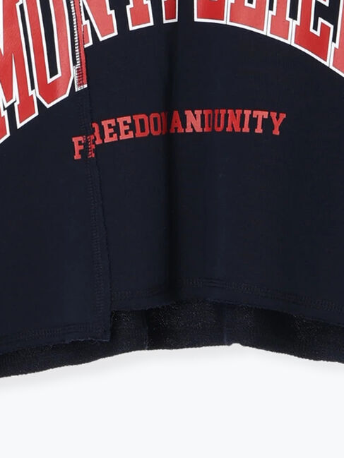 Te chichi TERRASSE「リメイク風プリント裏毛プルオーバー」|その他|