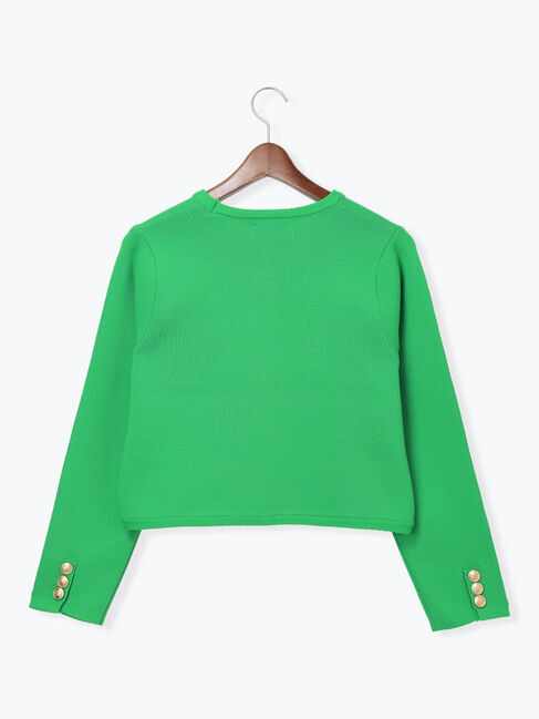 Te chichi「レタードポケットジャケットカーディガン」|カーディガン|