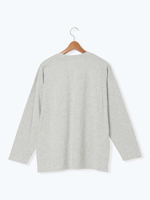 Lugnoncure「フォトプリントロングTシャツ」|Tシャツ・カットソー|