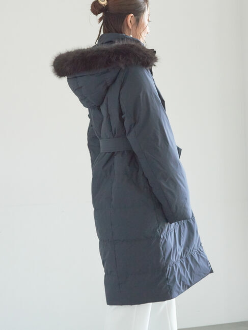 Te chichi「【宮本茉由着用】フードロングダウンコート」|その他|