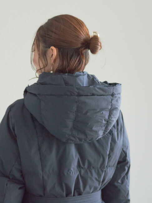 Te chichi「【宮本茉由着用】フードロングダウンコート」|その他|