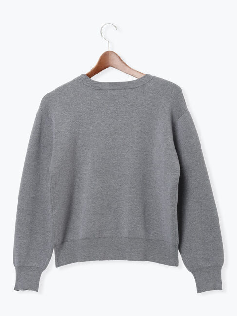 Te chichi「【宮本茉由着用】サガラ刺繍ロゴニット」|ニット・セーター|