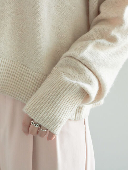 Te chichi「【宮本茉由着用】前後2WAYネックデザインプルオーバー」|ニット・セーター|