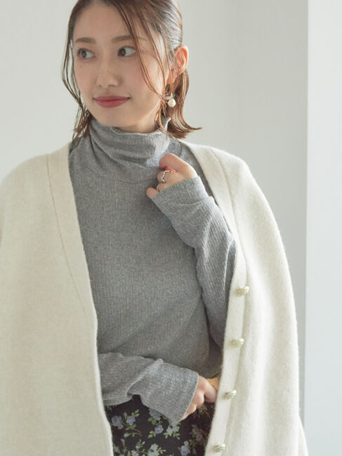 Te chichi「【宮本茉由着用】カラータートルインナー」|Tシャツ・カットソー|