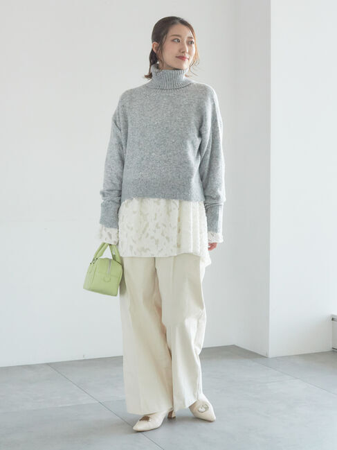 Te chichi「【宮本茉由着用】コーデュロイワイドパンツ」|その他|