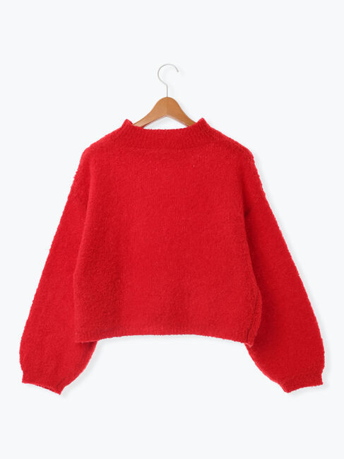 Lugnoncure「ブークレクロップドニット」|ニット・セーター|