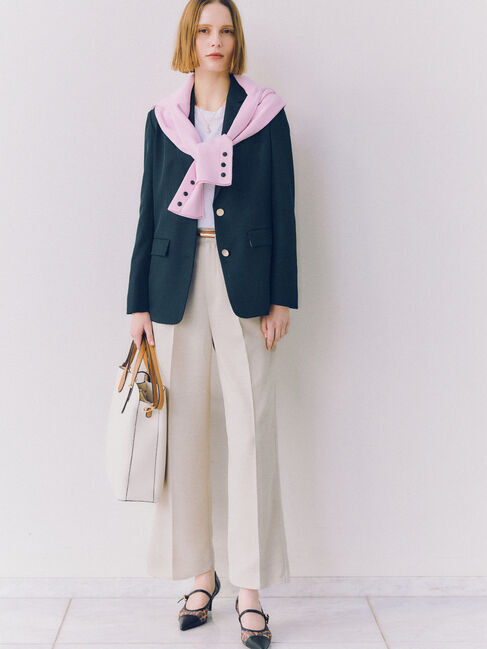 Te chichi「メランジツイルワイドパンツ《2026 spring catalog item》」|その他|