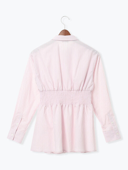 Te chichi「ペプラムシャーリングシャツブラウス」|シャツ・ブラウス|