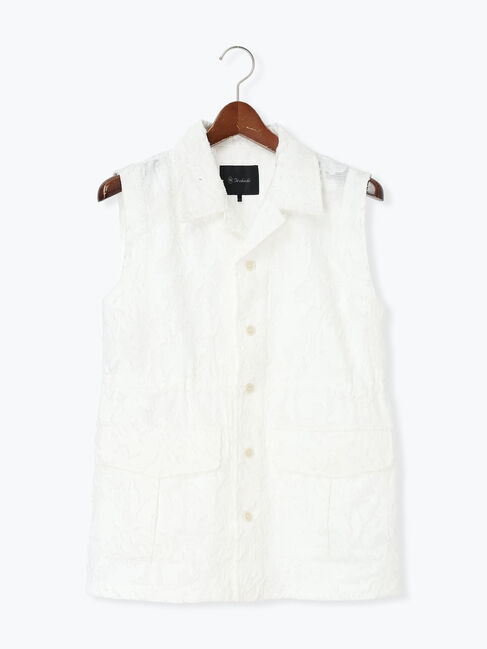 Te chichi「カットジャガードジレ」|ダウンベスト・ベスト|