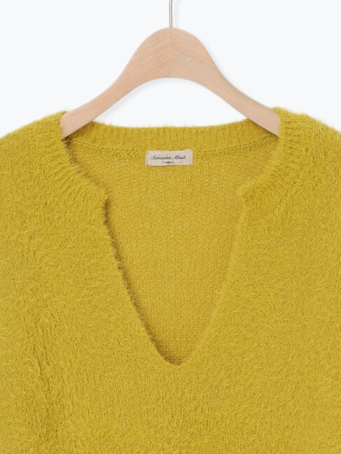 Samansa Mos2「◎シャギーキーネックニット」|ニット・セーター|