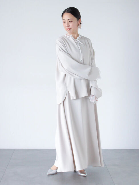 sm2rhythm「【セレモニーアイテム】ジョーゼットスカート(セットアップ可)」|スカート|