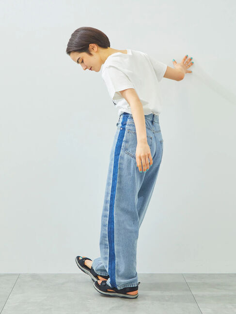 SM2「デニム配色ラインパンツ」|その他|