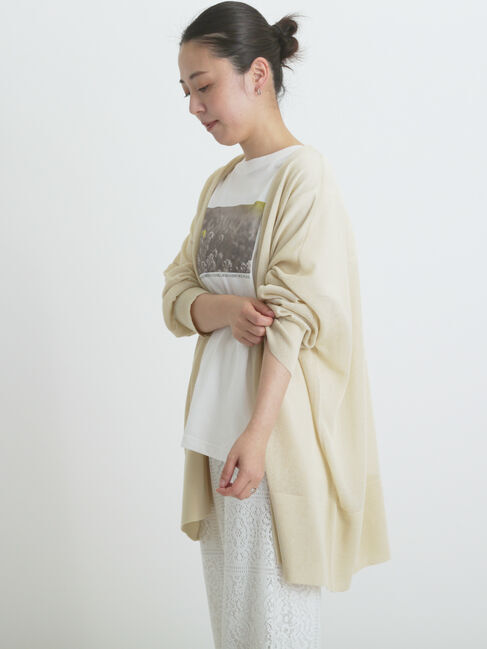 sm2rhythm「シアーロングカーディガン」|カーディガン|