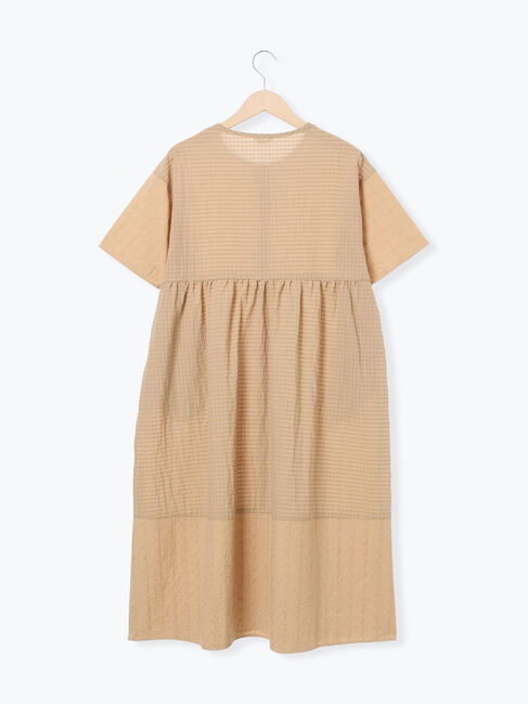 Samansa Mos2「【S/Mサイズ】オーバーレース切替ワンピース」|ワンピース|