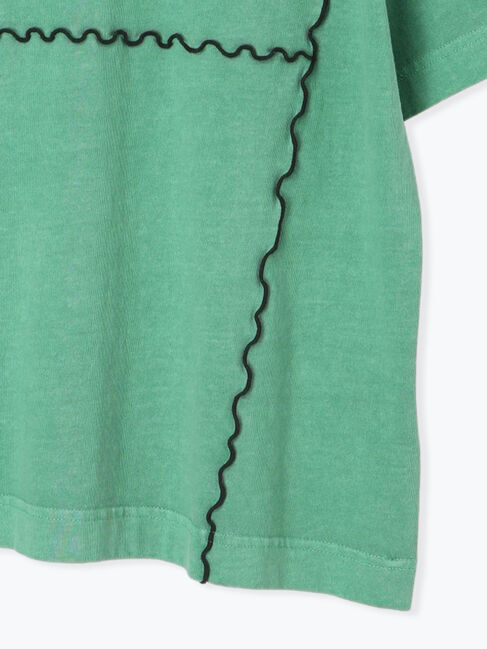 SM2「ピグメント加工メロー切替ロゴプリントTシャツ」|Tシャツ・カットソー|