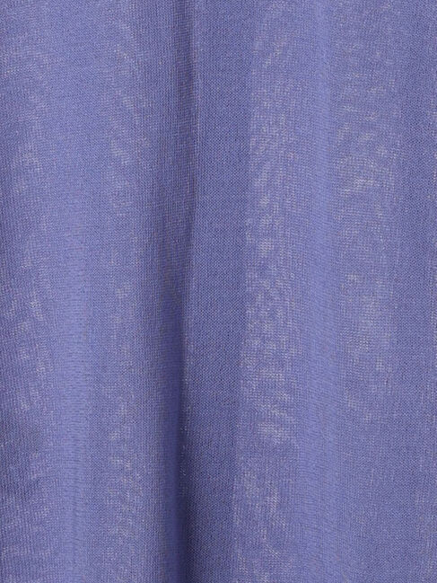 Samansa Mos2「[接触冷感]花刺繍七分袖クルーネックカーディガン」|カーディガン|