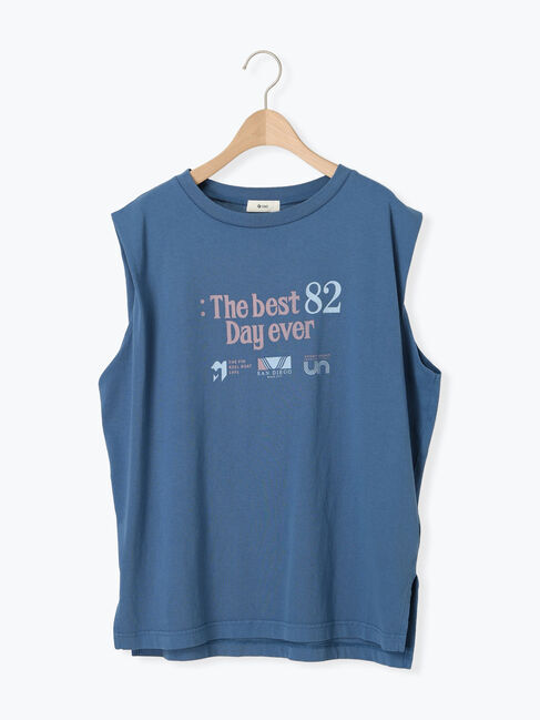 SM2「肩タックロゴプリントノースリーブ」|Tシャツ・カットソー|