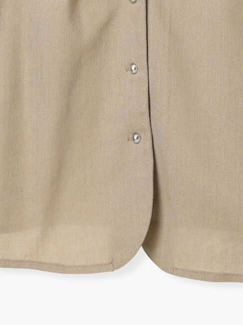 Samansa Mos2 blue「◎キャミソールジレ」|シャツ・ブラウス|