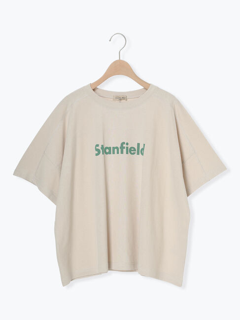 Samansa Mos2「ロゴアソートプリントゆるTシャツ」|Tシャツ・カットソー|