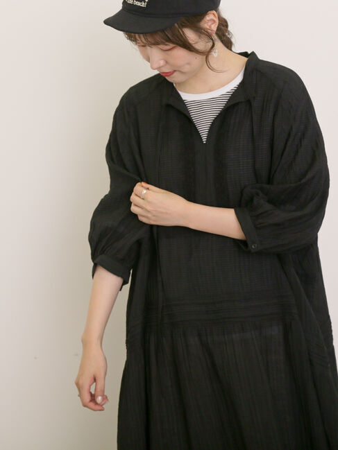 Samansa Mos2「【S/Mサイズ】◎レース切替ワンピース」|ワンピース|