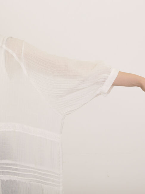 Samansa Mos2「【S/Mサイズ】◎レース切替ワンピース」|ワンピース|