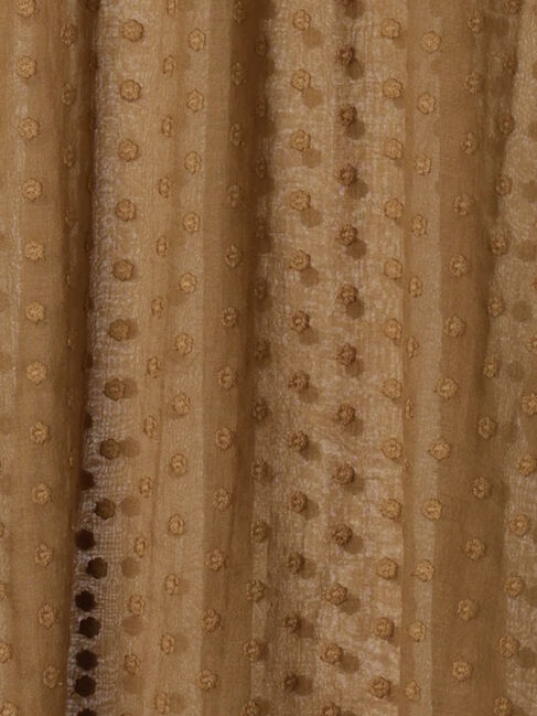 Samansa Mos2「シアー刺繍ブラウス」|シャツ・ブラウス|