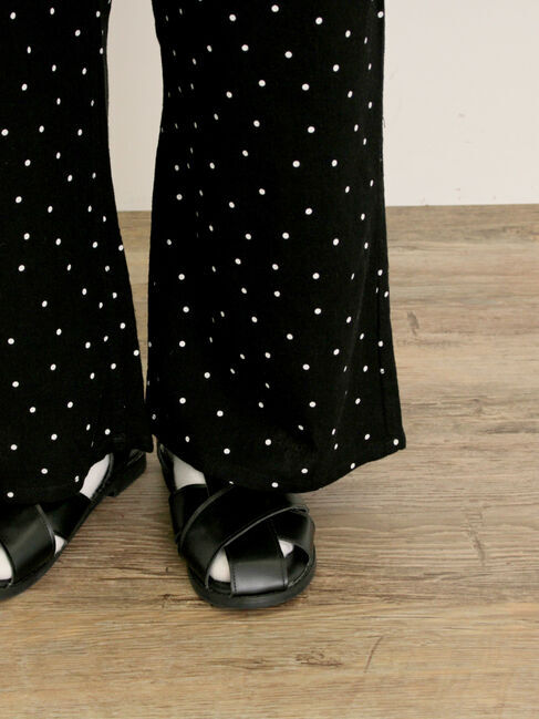 Samansa Mos2「【M/Lサイズ】レーヨン麻ゆるストレートパンツ」|その他|