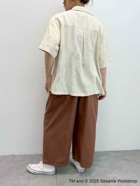 SM2「【SESAME STREET meets SM2】ワッペン付きボウリングシャツ」|シャツ・ブラウス|