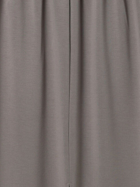 Samansa Mos2 blue「ダブルウエストナロースカート」|スカート|