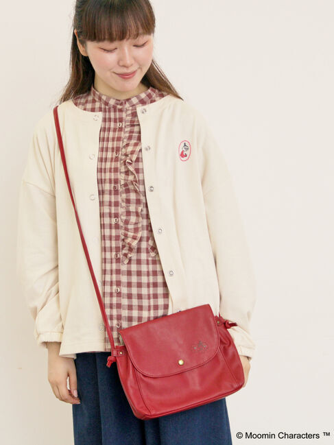 Samansa Mos2「【MOOMIN&times;Samansa Mos2】型押しポシェット」|その他|