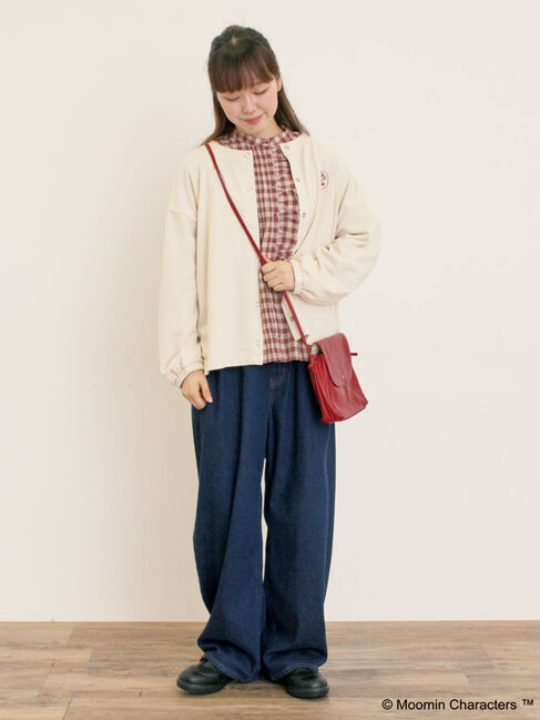 Samansa Mos2「【MOOMIN&times;Samansa Mos2】型押しポシェット」|その他|