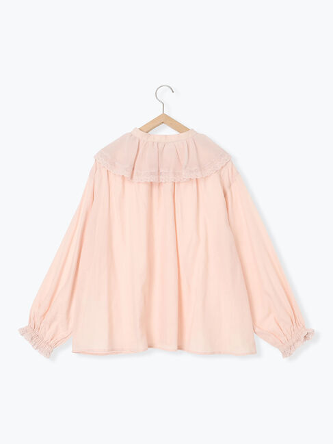 Samansa Mos2「レース襟ブラウス」|シャツ・ブラウス|