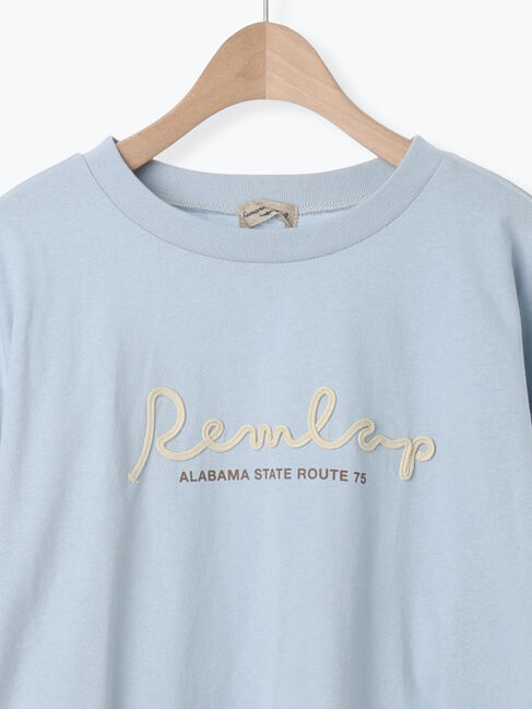 Samansa Mos2「コード刺繍長袖Tシャツ」|Tシャツ・カットソー|