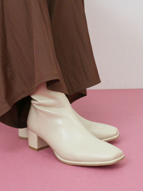 Samansa Mos2 blue「【マエストロ監修】ストレスフリーショートブーツ」|ビジネス・ドレスシューズ|