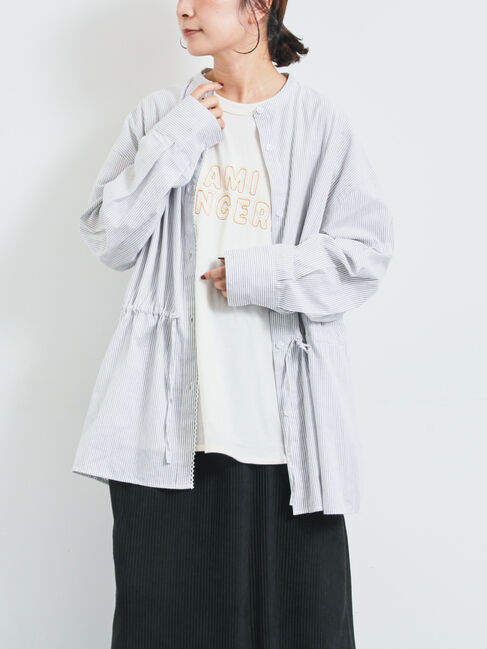 SM2「無地柄アソートドロストブラウス」|シャツ・ブラウス|オフホワイト