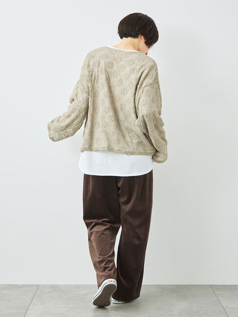 SM2「透かし柄ふくれジャカードプルオーバー」|Tシャツ・カットソー|