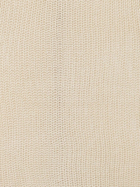 Samansa Mos2 blue「バンダナ付きニットベスト」|ニット・セーター|